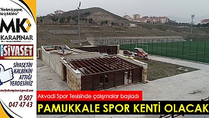 Pamukkale spor kenti olacak