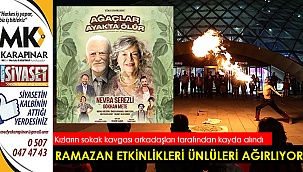 Ramazan etkinlikleri ünlüleri ağırlıyor