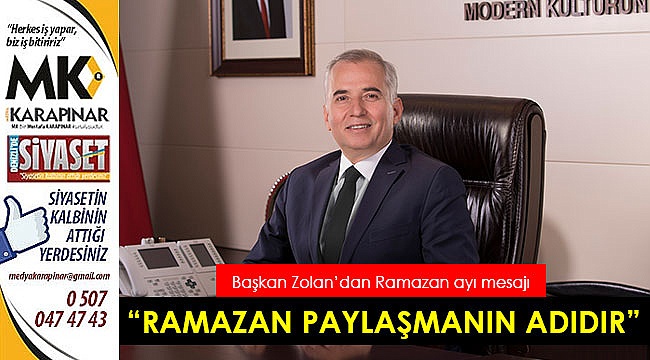 “Ramazan paylaşmanın adıdır”