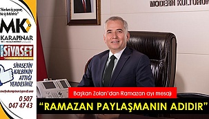 “Ramazan paylaşmanın adıdır”
