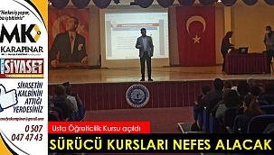 Sürücü kursları nefes alacak