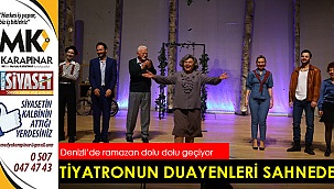 Tiyatronun duayenleri sahnede