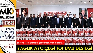 Yağlık ayçiçeği tohumu desteği