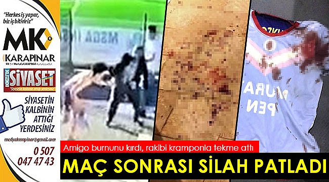 Yeşil sahada amigo terörü