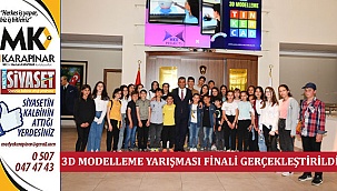 3D Modelleme Yarışması Finali Gerçekleştirildi