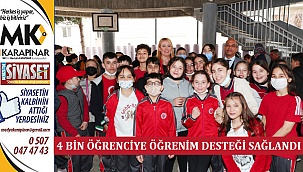 4 Bin Öğrenciye Öğrenim Desteği Sağlandı