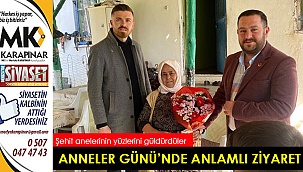 Anneler Günün de en anlamlı ziyaret