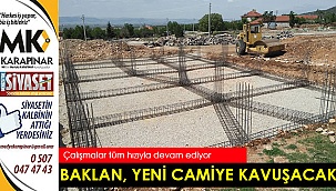 Baklan, yeni camiye kavuşacak