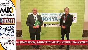 Başkan Şevik, Agrıcıtıes Genel Kurulu’na Katıldı 