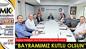 “Bayramımız kutlu olsun”