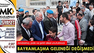 Bayramlaşma geleneği değişmedi