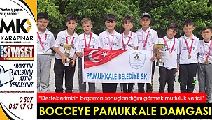 Bocceye Pamukkale damgası