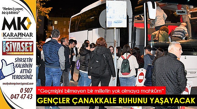 Buldan Belediyesi, lise öğrencilerini Çanakkale'ye gönderdi