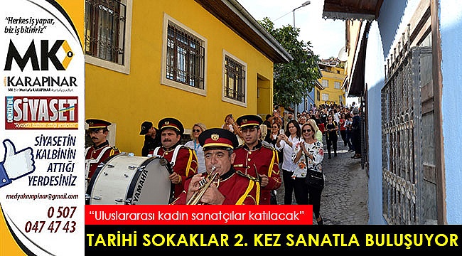 Buldan’ın tarihi sokakları 2.kez sanatla buluşuyor