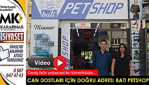 Can dostları için doğru adres: Batı Petshop