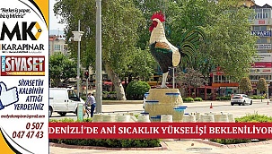 Denizli'de Ani Sıcaklık Yükselişi Bekleniliyor