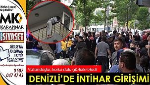 Denizli'de intihar girişimi