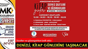 Denizli, Kitap Günleri'ne taşınacak