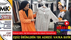 Eşsiz ürünlerin tek adresi: Vatka Butik