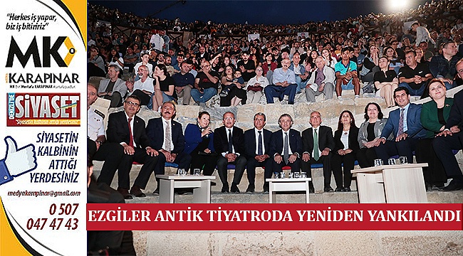 Ezgiler Antik Tiyatroda Yeniden Yankılandı