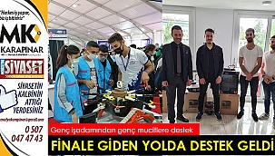 Genç işadamından genç mucitlere destek