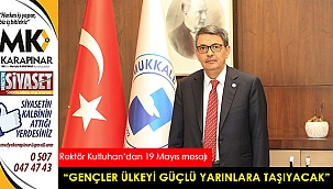  “Gençlerimiz, ülkemizi güçlü yarınlara taşıyacaklardır”