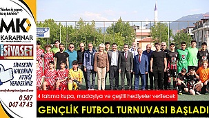 Gençlik futbol turnuvası başladı
