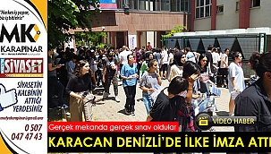 Karacan Denizli’de ilke imza attı 