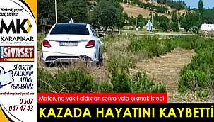 Kazada hayatını kaybetti