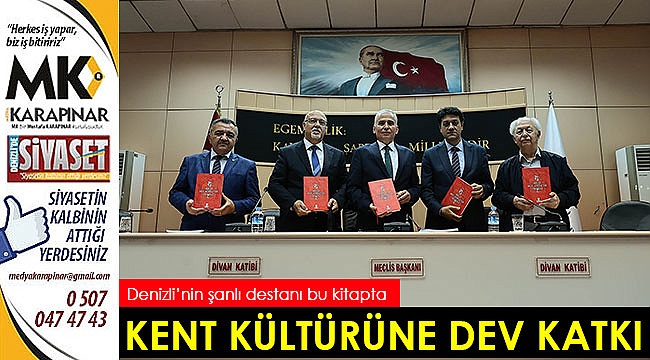 Kent kültürüne dev katkı
