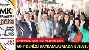 MHP Denizli bayramlaşma töreninde buluştu