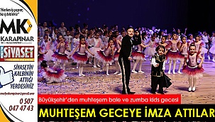 Muhteşem geceye imza attılar