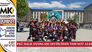 Paü Halk Oyunları Seyirciden Tam Not Aldı