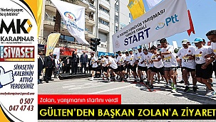 PTT Genel Müdürü Gülten'den Başkan Zolan'a ziyaret