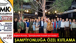 Şampiyonluğa özel kutlama