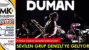 Sevilen rock grubu Denizli'ye geliyor