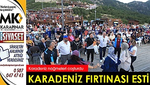 Seyir Tepesinde Karadeniz fırtınası