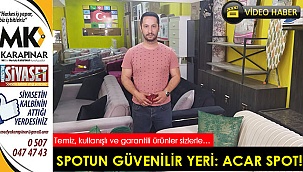 Spotun güvenilir yeri: Acar Spot!