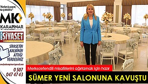 Sümer yeni salonuna kavuştu