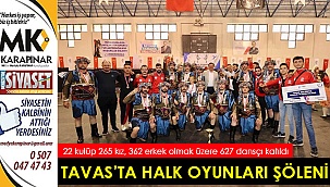 Tavas’ta halk oyunları şöleni