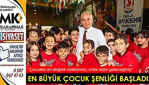 Türkiye’nin en büyük çocuk şenliği başladı