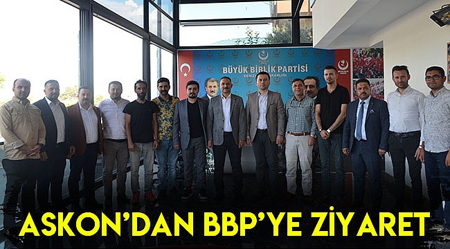 ASKON’dan BBP’ye ziyaret