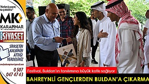 Bahreynli Gençlerden Buldan’a Çıkarma