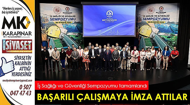 Başarılı çalışmaya imza attılar