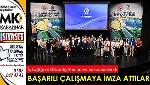 Başarılı çalışmaya imza attılar