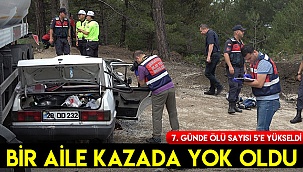 Bir aile kazada yok oldu