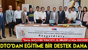 DTO'dan eğitime bir destek daha