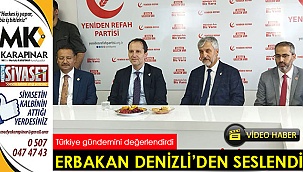 Erbakan Denizli'den seslendi