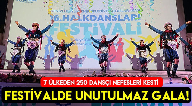 Festivalde unutulmaz gala