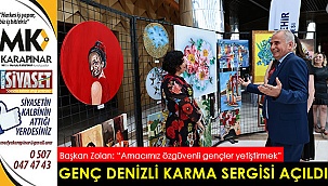 Genç Denizli Karma Sergisi açıldı